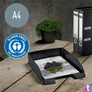 Kép 3/5 - Irattálca, műanyag, A4, LEITZ "Recycle", fekete