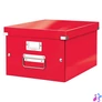 Kép 1/4 - Doboz, A4 méret, LEITZ "Click&Store", piros