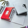 Kép 3/4 - Harmonikamappa, A4, PP, 6 rekeszes, LEITZ "Wow", piros
