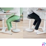 Kép 7/7 - Ülőszék, billenő, ergonomikus, LEITZ "Ergo Active", világosszürke