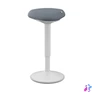 Kép 1/9 - Állószék, billenő, ergonomikus, LEITZ "Ergo Active", világosszürke