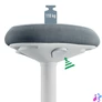 Kép 5/9 - Állószék, billenő, ergonomikus, LEITZ "Ergo Active", világosszürke
