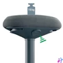 Kép 5/9 - Állószék, billenő, ergonomikus, LEITZ "Ergo Active", sötétszürke
