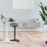 Kép 9/9 - Állószék, billenő, ergonomikus, LEITZ "Ergo Active", sötétszürke