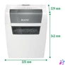 Kép 6/10 - Iratmegsemmisítő, konfetti, 6 lap, LEITZ "IQ Home"