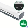 Kép 4/10 - Lamináló készlet, A4, 80-125 mikron, LEITZ "iLam Home 4-in-1", fehér