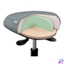 Kép 4/7 - Munkaszék, görgős, ergonomikus, LEITZ "Ergo Comfort Active", világosszürke