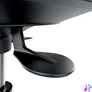 Kép 6/7 - Munkaszék, görgős, ergonomikus, LEITZ "Ergo Comfort Active", világosszürke
