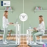 Kép 3/8 - Ülő/álló laptop asztal, LEITZ "Ergo"