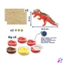 Kép 3/5 - Dínó készítő modellező gyurmakészlet, T-Rex, MAPED CREATIV "Dinos factory"