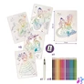 Kép 2/4 - Akvarell festőkészlet, MAPED CREATIV "Barbie Aqua Art - Maxi Set"