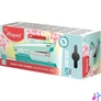 Kép 1/4 - Tűzőgép, 24/6, 26/6, 20 lap, MAPED "Universal Metal Half-Strip Pastel", pasztell türkiz