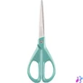 Kép 2/2 - Olló, irodai, 17 cm, MAPED "Essentials Green", türkizkék