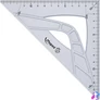 Kép 2/4 - Vonalzókészlet, műanyag, 3 darabos, balkezes, MAPED