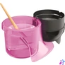 Kép 6/8 - Ecsettál, műanyag, 2 rekeszes, MAPED