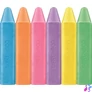 Kép 2/2 - Aszfaltkréta, MAPED "Color`Peps", 6 különböző szín