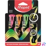 Kép 1/9 - Szövegkiemelő készlet, 1-5 mm, MAPED "Fluo Peps Flex", 4 különböző szín