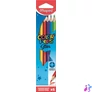 Kép 1/4 - Színes ceruza készlet, háromszögletű, MAPED "Color`Peps Star", 6 különböző szín