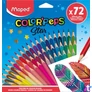Kép 1/4 - Színes ceruza készlet, háromszögletű, MAPED "Color`Peps Star", 72 különböző szín