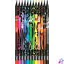 Kép 2/6 - Színes ceruza készlet, háromszögletű, MAPED "Color`Peps Monster", 12 különböző szín