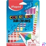 Kép 1/4 - Filctoll készlet, kimosható, MAPED "Color`Peps Duo", 20 különböző szín