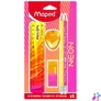 Kép 1/5 - Írószer készlet, 5 darabos, MAPED "Neon"