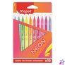 Kép 1/2 - Filctoll készlet, 2,8 mm, kimosható, MAPED "Neon", 10 különböző szín