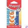 Kép 1/6 - Radír, állatos, MAPED „Animals”, vegyes minták, 2 db