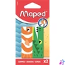 Kép 3/6 - Radír, állatos, MAPED „Animals”, vegyes minták, 2 db
