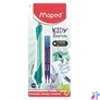 Kép 2/7 - Írástanuló rollertoll, utántöltővel, 0,7 mm, radírozható, MAPED "KIDY Learn MAGIC", vegyes minták