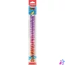 Kép 3/5 - Vonalzó, műanyag, törhetetlen, 30 cm, MAPED "Twist`n Flex Decor Animals", vegyes színek