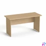 Kép 1/3 - Íróasztal, laplábbal, 140x70 cm, MAYAH "Freedom SV-20", kőris