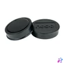 Kép 2/3 - Mágneskorong, erős, 38 mm, 10 db, NOBO, fekete