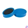 Kép 2/3 - Mágneskorong, erős, 38 mm, 10 db, NOBO, kék