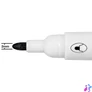Kép 4/7 - Táblamarker, kúpos hegyű, 2 mm, 10 db, NOBO "Glide", fekete
