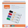 Kép 2/3 - Táblamarker, kúpos hegyű, 2 mm, 10 db, NOBO "Glide", vegyes