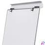 Kép 8/8 - Flipchart tábla, mágneses felület, 67,5x100 cm, NOBO "Essentials", fehér