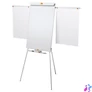 Kép 2/10 - Flipchart tábla, mágneses felület, 2 db segédkarral, 68x100,5 cm, NOBO "Essentials", fehér