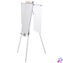 Kép 3/10 - Flipchart tábla, mágneses felület, 2 db segédkarral, 68x100,5 cm, NOBO "Essentials", fehér