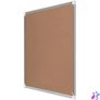 Kép 3/5 - Parafatábla, 90x60 cm, alumínium keret, NOBO "Premium Plus"