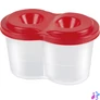 Kép 4/4 - Ecsettál, fedéllel, PANTAPLAST "Duo"