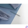 Kép 6/6 - Golyóstoll, 0,7 mm, ezüst színű klip, Waterloo kék tolltest, PARKER "Royal Jotter", kék
