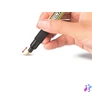 Kép 3/3 - Lakkmarker, 2 mm, kúpos, PENTEL "MMP20", fekete