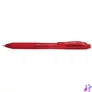 Kép 1/3 - Zseléstoll, 0,35 mm, nyomógombos, PENTEL "EnerGelX BL107", piros