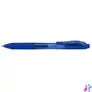 Kép 1/3 - Zseléstoll, 0,35 mm, nyomógombos, PENTEL "EnerGelX BL107", sötétkék