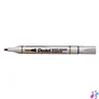 Kép 1/3 - Táblamarker, 2 mm, kúpos hegy, PENTEL, fekete