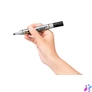 Kép 3/3 - Táblamarker, 2 mm, kúpos hegy, PENTEL, fekete