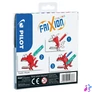 Kép 2/2 - Filctoll készlet, 0,39-0,7 mm, törölhető, PILOT "Frixion Colors", 12 különböző szín