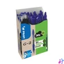 Kép 2/2 - Zseléstoll, 0,32 mm, nyomógombos, PILOT "G-2, Bonus Pack", kék + betét