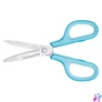 Kép 2/5 - Olló, általános, 17,5 cm, PLUS "Fitcut Curve", világoskék